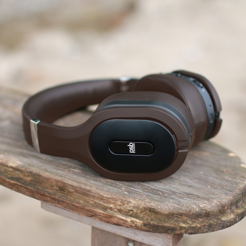PSB M4U8 MKII Wireless Active Noise Cancelling HD Headphones - Espresso Brown