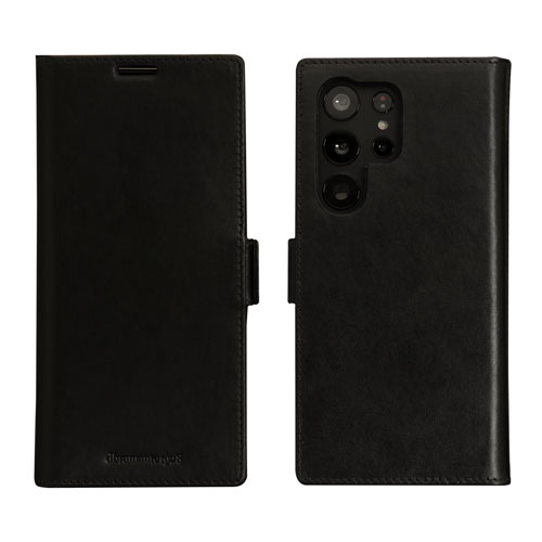 Dbramante1928 Lynge Flip Cover Case for S23 Ultra - Black