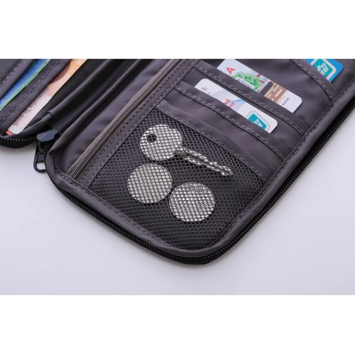 navor Passport / Travel Document Holder, Portable & Foldable Organizer to Hold Passport, Cell Phone, Tickets, Cards, Boarding Pass, ID, Keys, Money