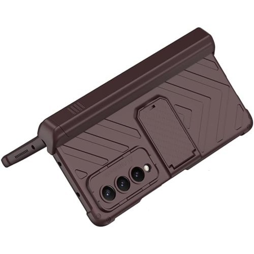 navor Case Compatible with Samsung Galaxy Z Fold 4 5G [2022], Hinge Protection, Built-in Screen Protector, Kickstand & S Pen Holder, Full-Body