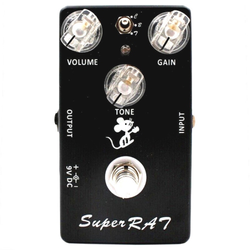 MOSKY  Super Rat Guitar Effect Pedal Hand-Made Three Mode Effects Classic Distort