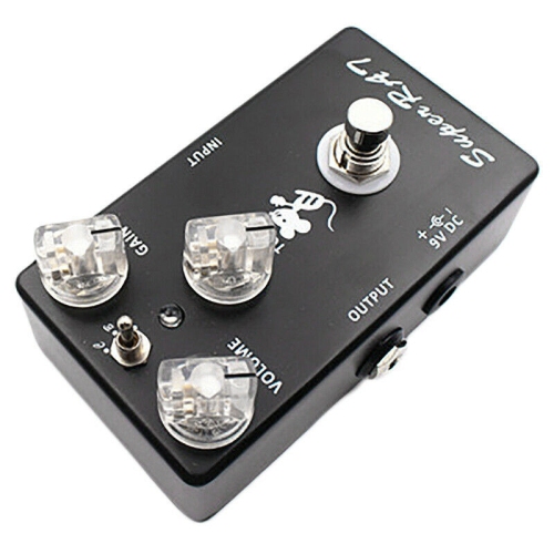 Mosky Super Rat Guitar Effect Pedal Hand-Made Three Mode Effects Classic Distort