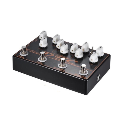 Mosky DTC Combined Multi Effect Pedal 4 FX in 1 Unit,Dist/Overdrive/Loop/Delay