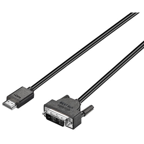 Open Box - BestBuy Essentials BE-PCHDDV6-C 6ft HDMI to DVI Monitor Cable