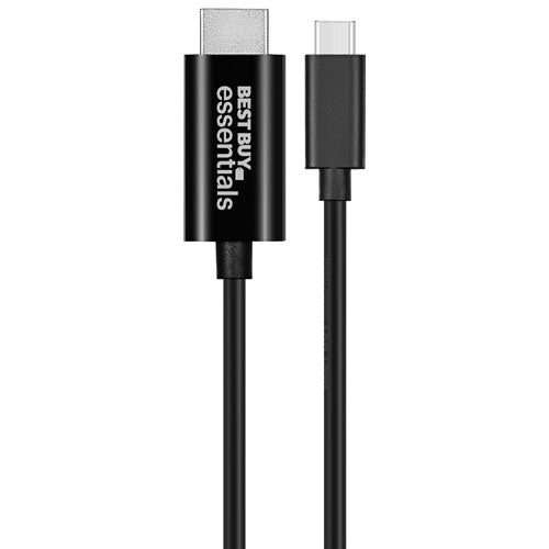 BestBuy Essentials BE-PC3CHD6-C 6' USB-C to 4K HDMI Cable by BESTBUY ESSENTIALS - Open Box condition - Image 2