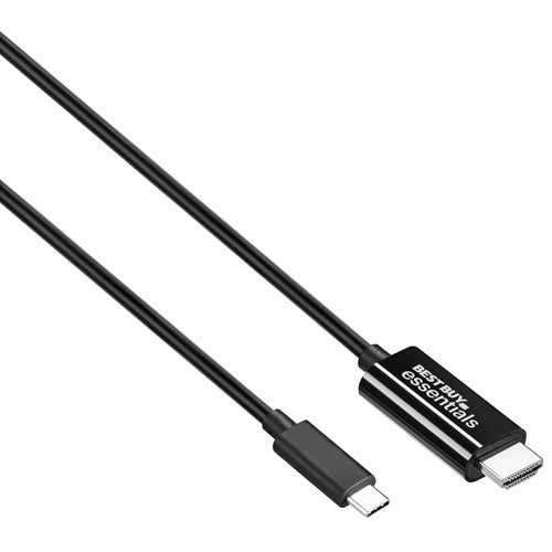 BestBuy Essentials BE-PC3CHD6-C 6' USB-C to 4K HDMI Cable by BESTBUY ESSENTIALS - Open Box condition - Image 3