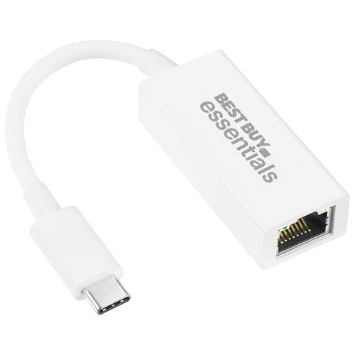 Open Box - BestBuy Essentials BE-PA3U6E-C USB 3.0 to Ethernet Adapter