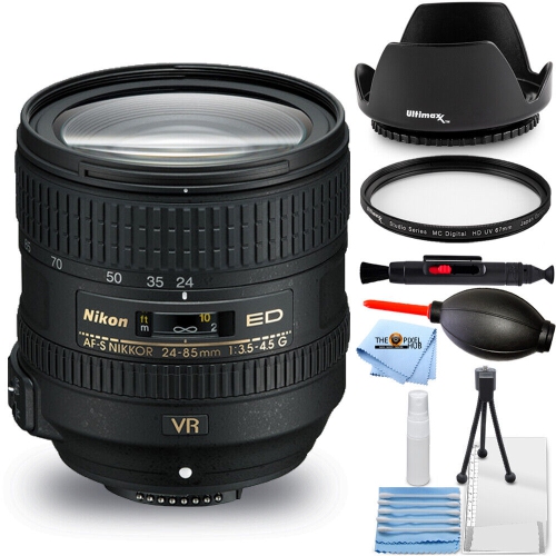 Nikon AF S NIKKOR mm f3..5G ED VR Lens    7PC