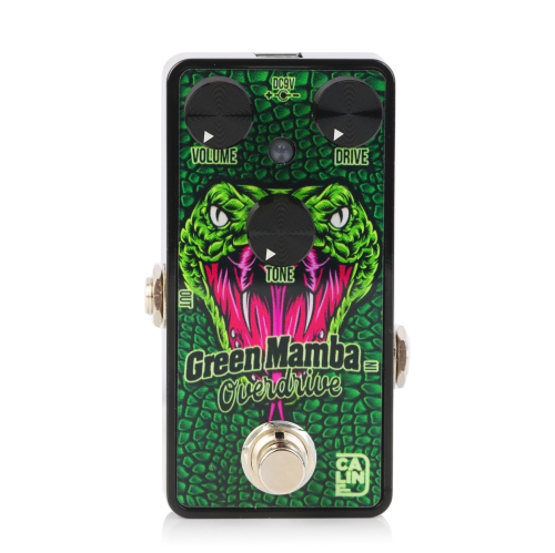 CALINE  Mamba Overdrive G Series G002 Guitar Effect Pedal New From In Green