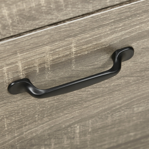 Vinsetto Lateral Filing Cabinet with Wheels and Lockable Drawer, File Cabinet, Mobile Printer Stand with Open Shelves for Letter and A4 Size