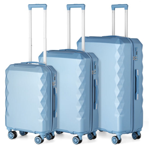 HIKOLAYAE Rachel Collection Hardside Spinner Luggage Sets