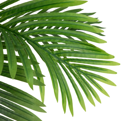 Artificial Areca Palm Tree in a Textured Lined Pot - 36"