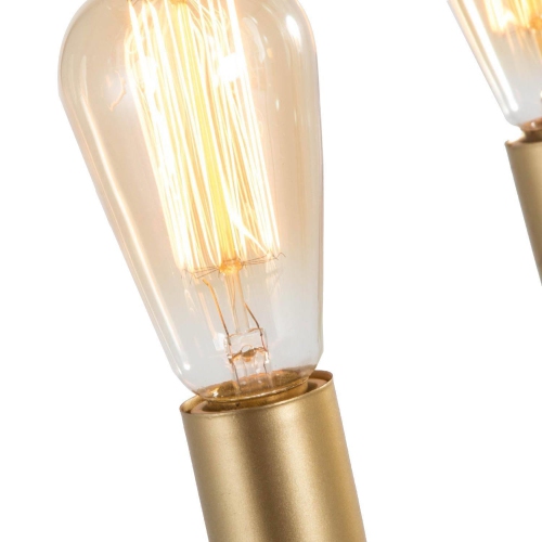 Modern Gold Dining Room Chandelier 25 in. 5-Light Brass Classic Kitchen Pendant Light for the Bedroom