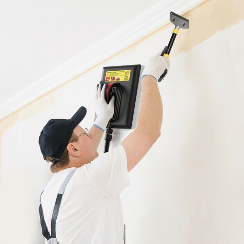 Gymax 1500W Wallpaper Steamer Chemical-free Wallpaper Removal w/ 1 Gallon Reservoir