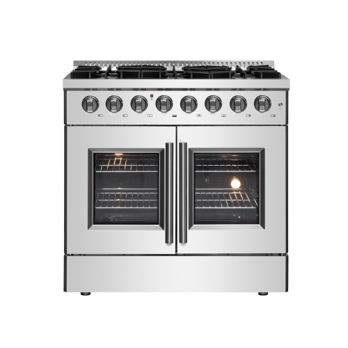 Galiano 36-inch Freestanding French Door Dual Fuel Range