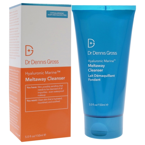 Hyaluronic Marine Meltaway Cleanser by Dr. Dennis Gross for Unisex - 5 oz Cleanser
