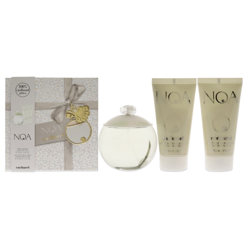 Noa de Cacharel for Women - Ensemble-cadeau 3 PC 3,4oz EDT Spray, 2 x 1,7oz ml parfum Stardust Body Lotion