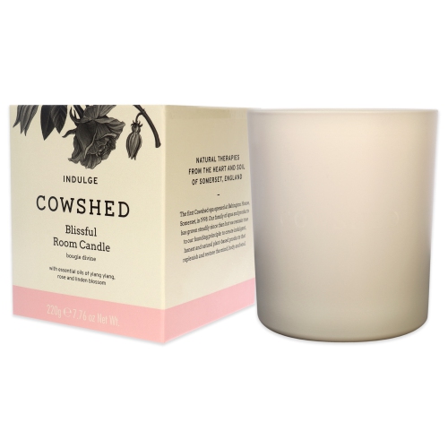 Indulge Blissful Room Candle by Cowshed for Unisex - 7.76 oz Candle