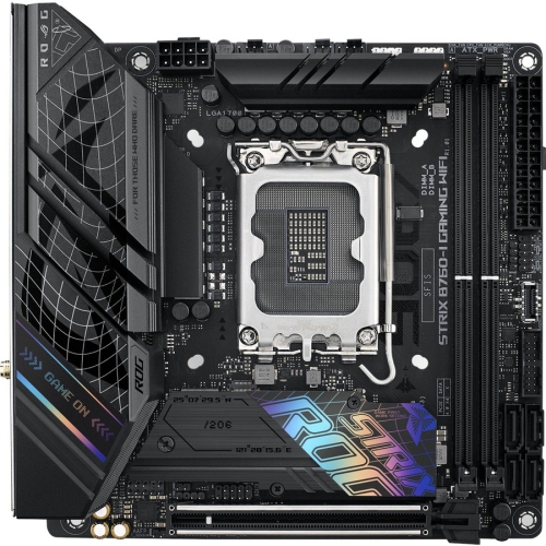 ASUS  Rog Strix B760-I Gaming Wifi Intel® B760(13Th And 12Th Gen)Lga 1700 Mini-Itx Motherboard, 8 + 1 Power Stages For 30 plus years I've been using Asus Motherboards as a Department of Defense IT and computer builds, Asus has never let me down! 