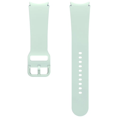 Bracelet en fluoroélastomère pour Galaxy Watch de Samsung - Petit/Moyen- Vert océan