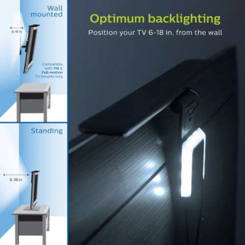 Philips SDV6021B/27 HDTV Antenna TruBias HD With Backlight 45+Miles