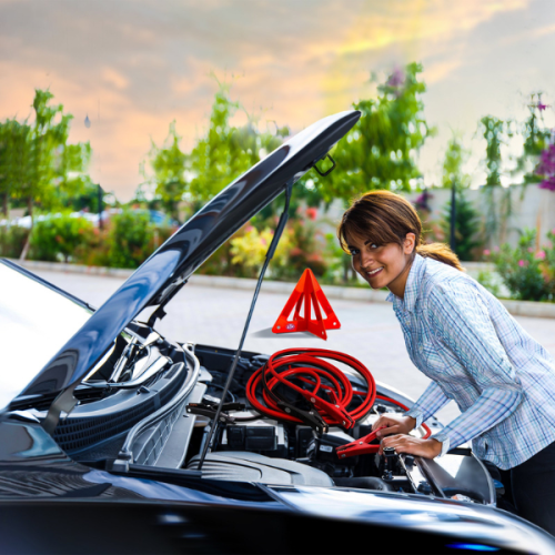 STP SKI2-1002-BLK Emergency Roadside Kit 12ft 3Pack