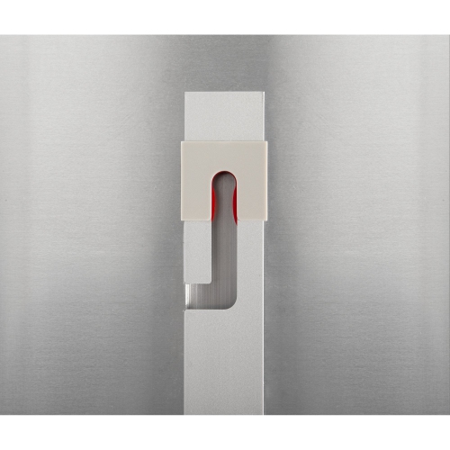 WarmlyYours Ember Glass Infrared Radiant Heat Panel, Plug-In or Hardwired, White, 600W, 35" x 24"