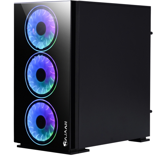 HAJAAN Gaming PC - RX 580 8GB, Intel Core i7, 16GB Memory, 512GB SSD, Win 10 Pro, RGB + Keyboard & Mouse, Headset by HAJAAN - Refurbished condition - Image 7