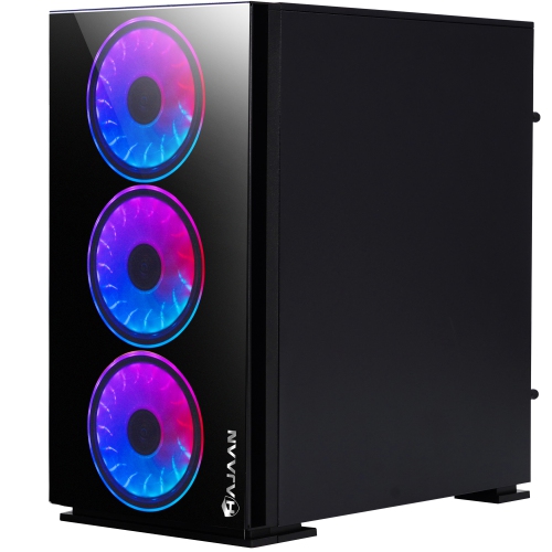 HAJAAN Gaming PC - RX 580 8GB, Intel Core i7, 16GB Memory, 512GB SSD, Win 10 Pro, RGB + Keyboard & Mouse, Headset by HAJAAN - Refurbished condition - Image 9