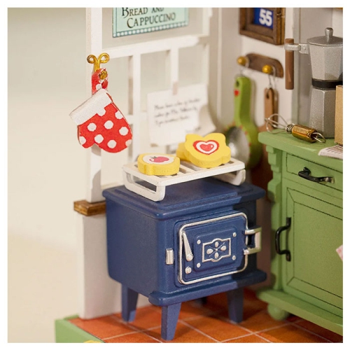 Mind Games 3D Wooden Puzzle Afternoon Baking Time Model Kit for Adults Wooden Craft Puzzle for Teens for Kids