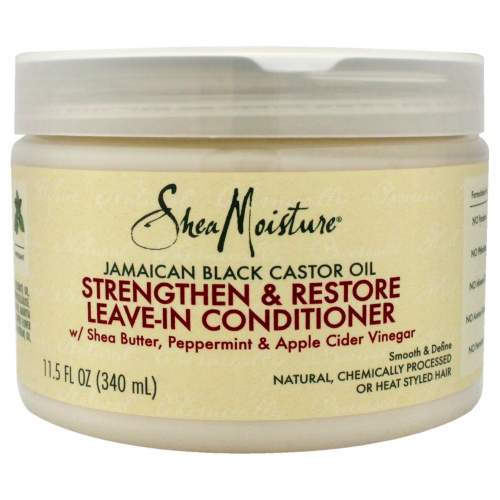 Jamaican Black Castor Oil Strengthen and Grow Leave-In Conditioner by Shea Moisture for Unisex - 11.5 oz Conditioner