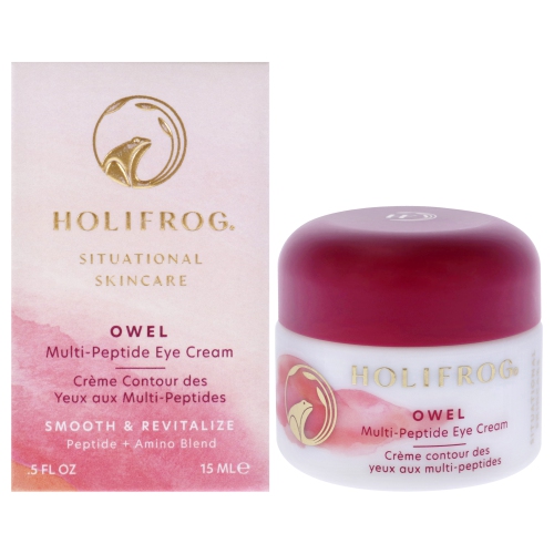 OWEL Mulit-Peptide Eye Cream by HoliFrog for Women - 0.5 oz Eye cream