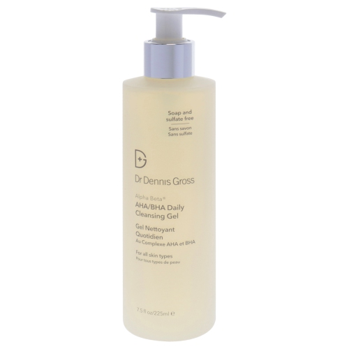 Alpha Beta AHA-BHA Daily Cleansing Gel by Dr. Dennis Gross for Unisex - 7.5 oz Gel