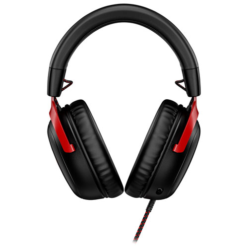 Image 3 of 10.. HyperX Cloud III Gaming Headset - Black/Red