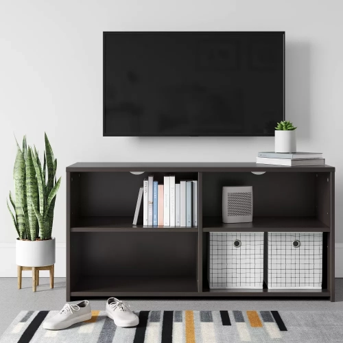 Storage Tv Stand For Tvs Up To 43" Black