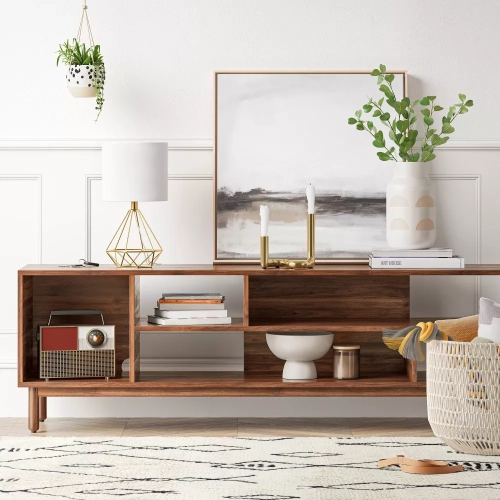 Johannson Mid-century Modern Tv Stand For Tvs Up To 60" Brown