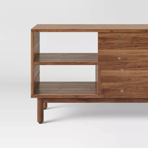 Johannson Mid-century Modern Tv Stand For Tvs Up To 60" Brown