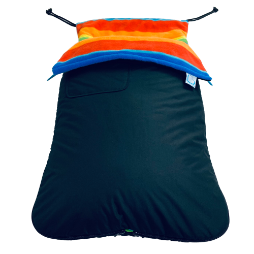 Buggysnuggle Stroller Footmuff Waterproof Explorer: Rainbow Extreme