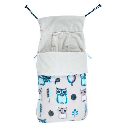 Buggysnuggle Stroller Footmuff Snuggle Sherpa: Woodland