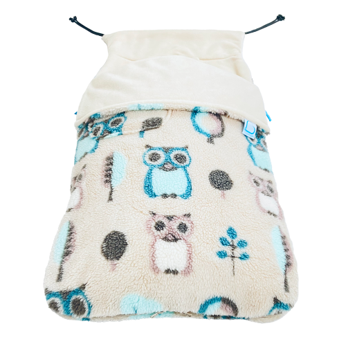 Buggysnuggle Stroller Footmuff Snuggle Sherpa: Woodland