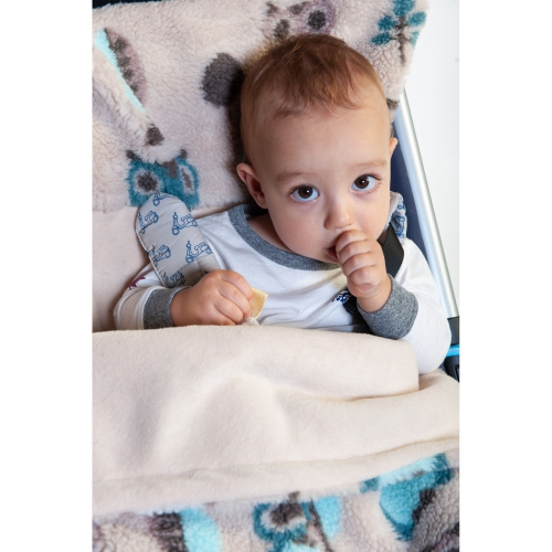 Buggysnuggle Stroller Footmuff Snuggle Sherpa: Woodland