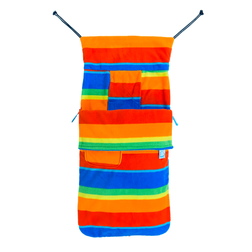 Molleton Snuggle Footmuff pour poussette de Buggysnuggle : Rainbow Extreme