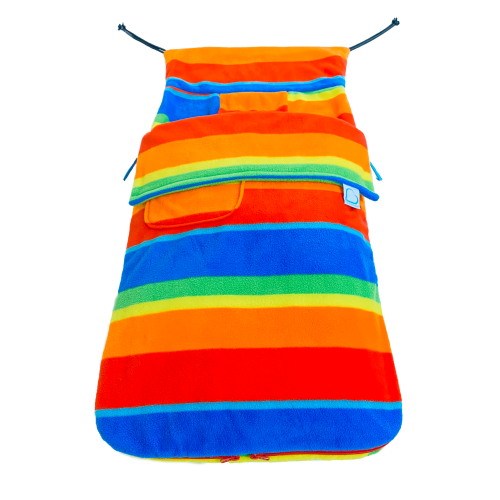 Molleton Snuggle Footmuff pour poussette de Buggysnuggle : Rainbow Extreme