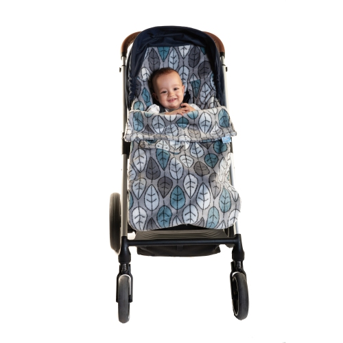 Buggysnuggle Stroller Footmuff Snuggle Fur: Autumn Leaves