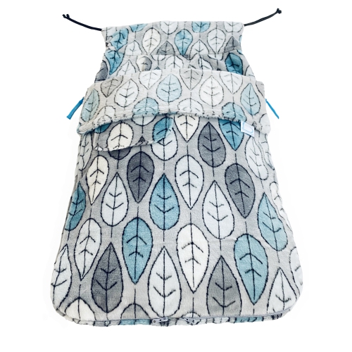 Buggysnuggle Stroller Footmuff Snuggle Fur: Autumn Leaves