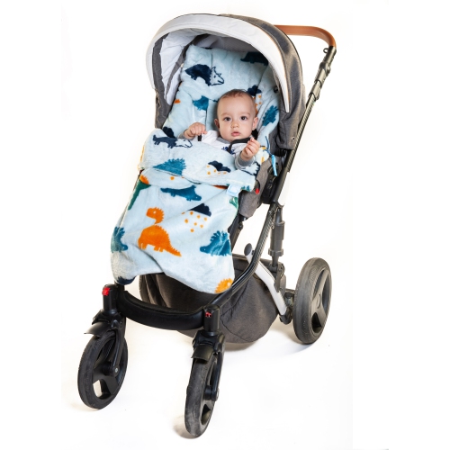 Buggysnuggle Stroller Footmuff Snuggle Fur: Jurassic Roar