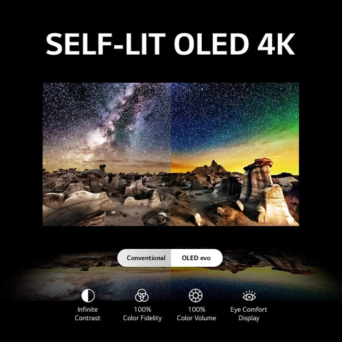 Téléviseur intelligent 4K de 77 po DELO evo Gallery Edition G3 MLA de LG - ai, Alexa intégré, jeu, 120 Hz Refresh, HDMI 2,1 FreeSync, G-SYNC,