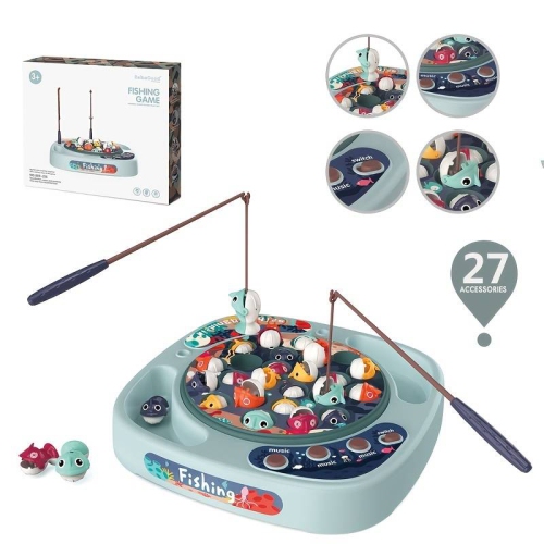 Tradeopia Fishing Games - Rotating Fishing Game 24 Pieces