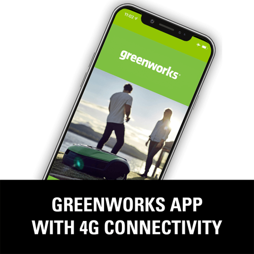 Tondeuse-robot Greenworks Pro de 1/2 acre à coupe en hauteur