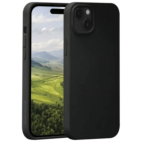 Dbramante1928 Monaco Fitted Hard Shell Case with MagSafe for iPhone 15 Plus - Black
